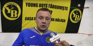 VIDEO. Daniel Balasa, capitan Young Boys Targoviste: „O echipa mare si cand nu este concentrata castiga”
