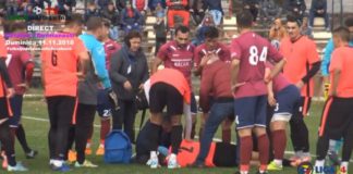 VIDEO. Accidentare serioasa pentru un jucator de la Gura Sutii. Ionut Enache si-a inghitit limba in timpul meciului cu Unirea Racari