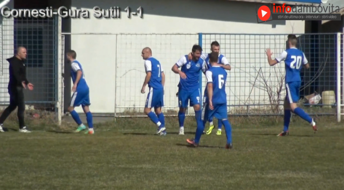 VIDEO. Rezumatul meciului Gloria Cornesti-FC Brezoaele