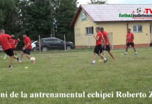 VIDEO. Reportaj de la Ziduri. Roberto se pregatește să promoveze in Liga a 3-a